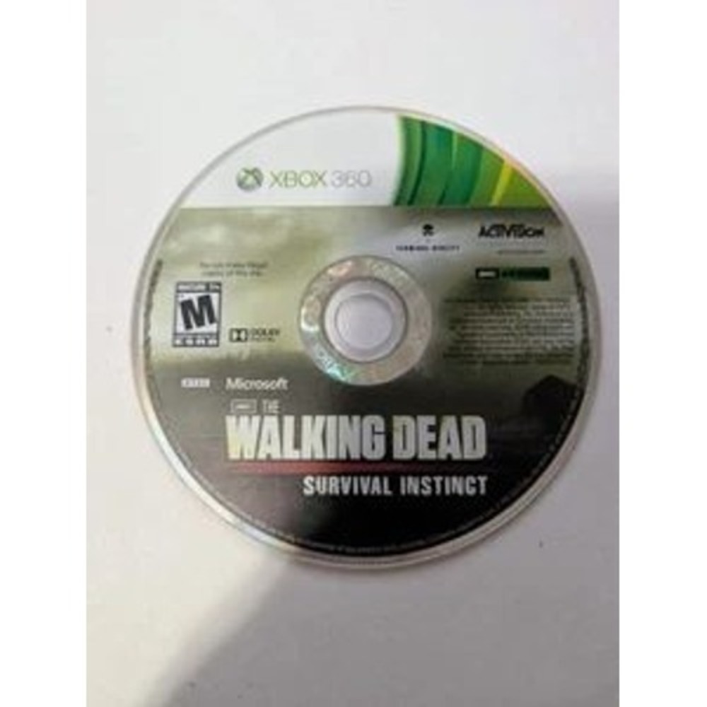 The Walking Dead Survival Instinct Xbox 360 Activision Microsoft Game Disc Only